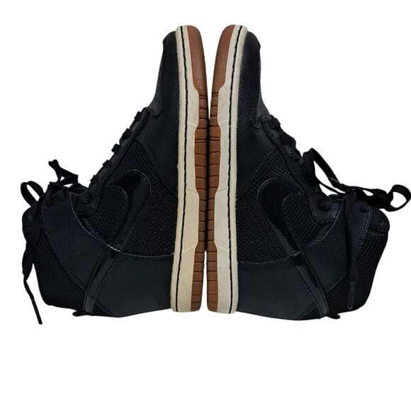 Nike Dunk Sky High Essential Team Red Y Wedge Y2K Lace Up Sneaker Sz 7 Black - Picture 7 of 13